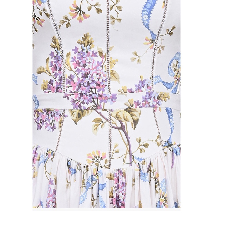 HOUSE OF CB Ysabella Floral Maxi Sundress – XS (A/C Cup) - Picture 6 of 8
